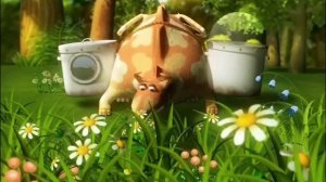 весёлые мишки полёт на луну задом наперёд