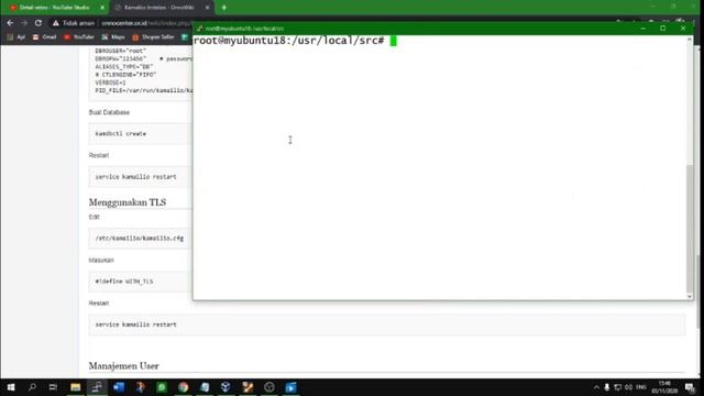 Install Kamailio di Ubuntu Server 18.04 смотреть онлайн