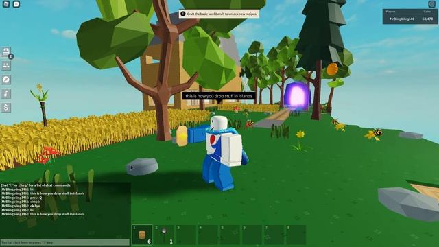 How to drop stuff on Roblox islands смотреть онлайн