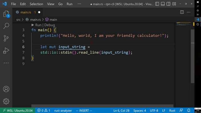 Rust(WASM?) RPN Calculator-Part 3: Implement Keybd Input; Software Process; Separation of Concerns смотреть онлайн