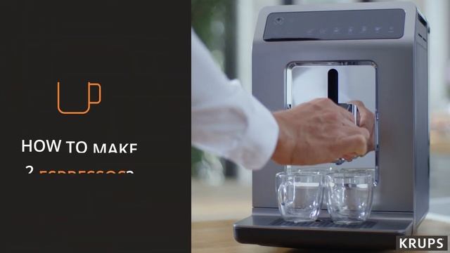 How to make two espressos at once on your Evidence Plus - KRUPS смотреть онлайн