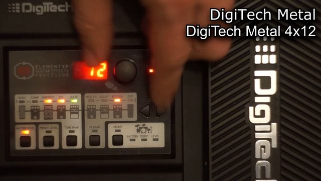 Digitech ELEMENT XP - AMP Modelling смотреть онлайн