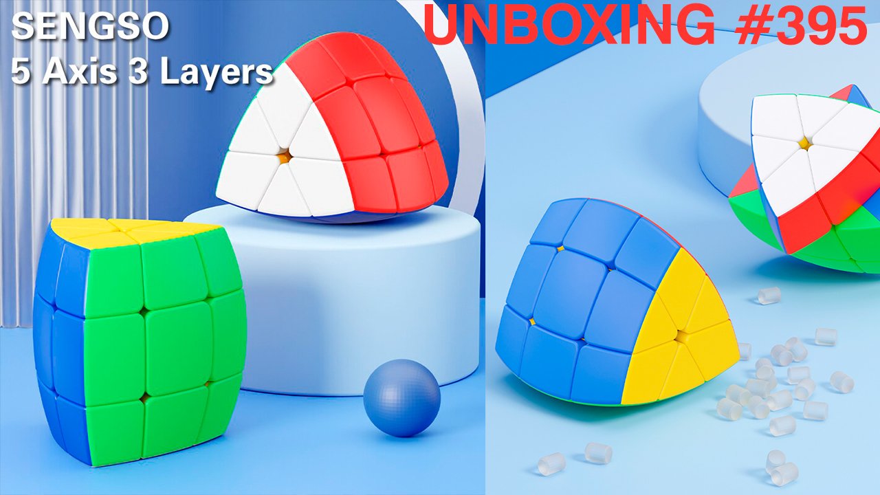 Unboxing №395 3-слойный пентаэдр | Sengso Five Axis Three-layers Cube | 5 Axis 3 Layers смотреть онлайн