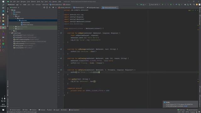 WEBSOCKET STRUCTURE ANDROID KOTLIN смотреть онлайн