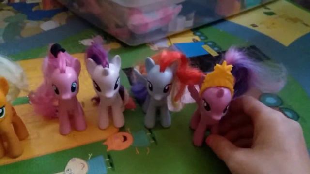 My Little Pony Elements of Harmony toys смотреть онлайн