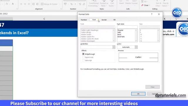 How To Highlight Weekends In Excel смотреть онлайн