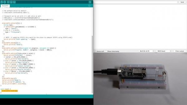 ESP8266 OTA Updates - How to Flash ESP OTA from Arduino IDE