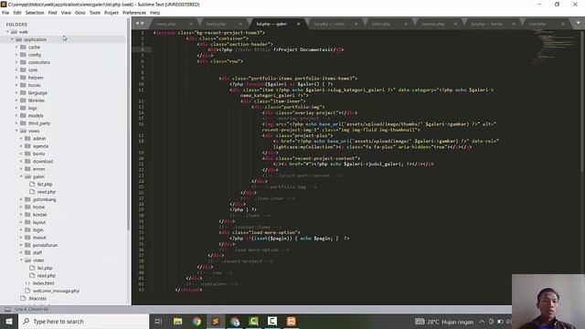 APLIKASI WEB COMPANY PROFILE [GRATIS SOURCE CODE] смотреть онлайн