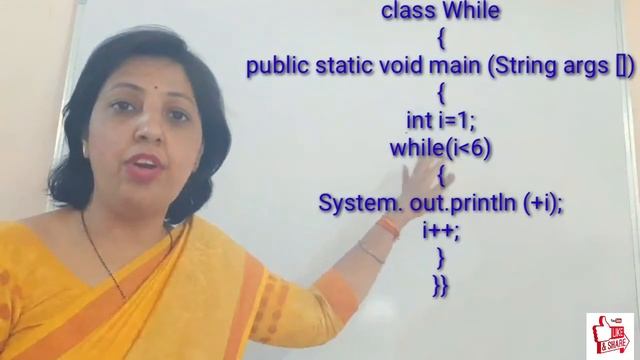 To print first 5 natural numbers using While...loop in Java смотреть онлайн