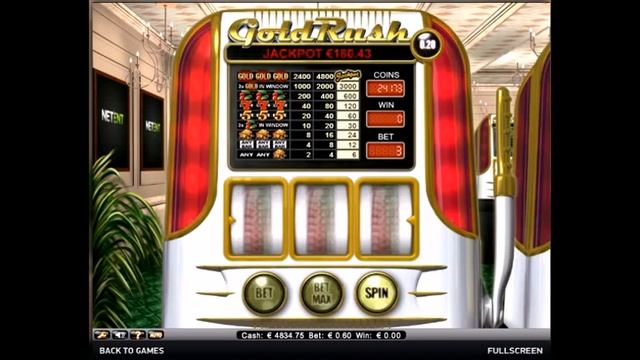 Видеообзор игрового автомата Gold Rush смотреть онлайн