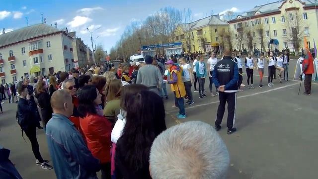 9 мая Новодвинск день Победы, эстафета дача под Архангельском смотреть онлайн
