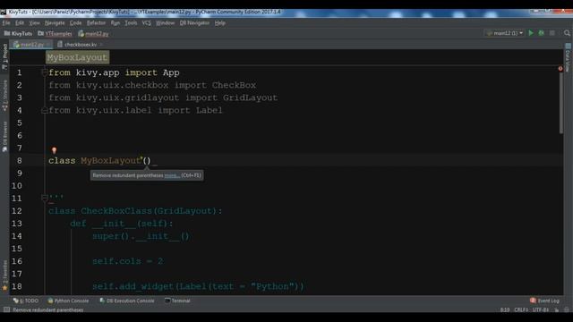 Kivy Crash Course #5 - Creating CheckBox In Kivy смотреть онлайн