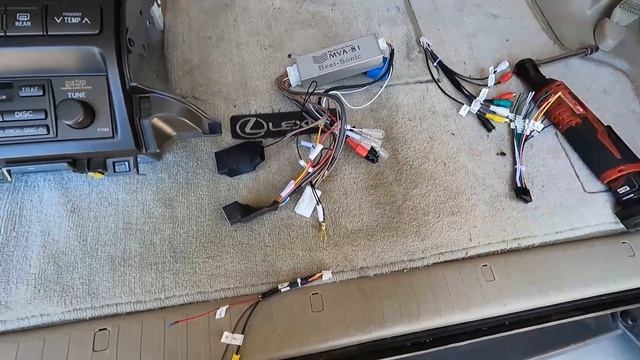 Lexus GX470 10" Apple Car Play Head Unit Install! EASY!! смотреть онлайн