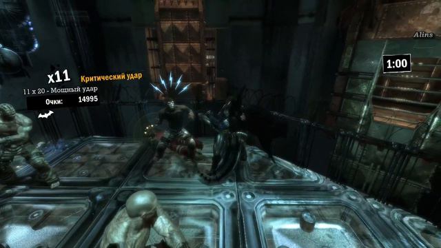 Batman. Arkham Asylum. Испытания. Шок и трепет (Прохождение без комментариев) Русская озвучка