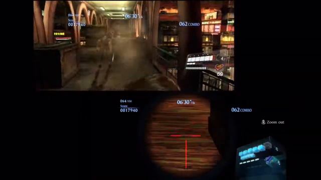 Resident Evil 6: The Mercenaries Urban Chaos - Split Gameplay Helena and Alt Jake 1 смотреть онлайн