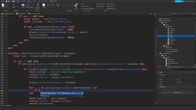 [FINISHING THE SHOP] How to make a SIMULATOR GAME in ROBLOX STUDIO PART 7! смотреть онлайн