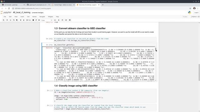 GEE Tutorial #46 - How to use locally trained machine learning models with Earth Engine смотреть онлайн