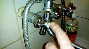 Замена барашка на смесителе!