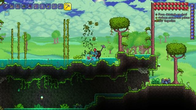 Terraria Master ► Itens de Bambu, Dicas para Plantações e Parede Naturais #21 смотреть онлайн
