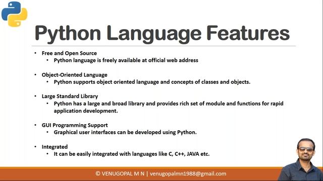 Python Programming in Kannada : 2. Language Features смотреть онлайн
