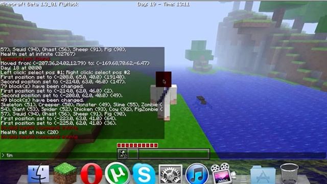 Minecraft Mods: Single Player Commands смотреть онлайн