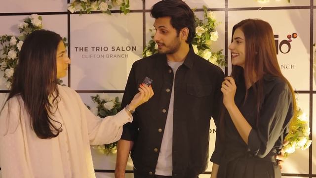 Meeting Hania Aamir, Subhan and Washma at the launch of Trio Salon, Clifton, karachi |Rabia Mughni смотреть онлайн