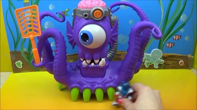 FISHER PRICE IMAGINEXT TENTACLOR ALIEN TOY VIDEO REVIEW
