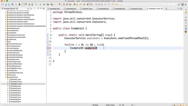 Java Thread Pool смотреть онлайн
