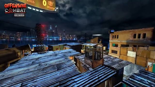 Offensive Combat: Redux! - Fly Through - Slums смотреть онлайн