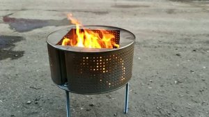 мангал из барабана от стиралки, 270р