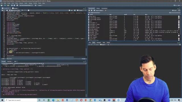 Stats Apps Tutorials: 22. Repeated measures ANOVA, 2-way ANOVA, and mixed models in R смотреть онлайн