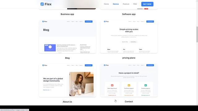 Flex - Modern and Multipurpose Tailwind Template sass seo смотреть онлайн