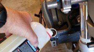 хонда хорнет.Замена антифриза.