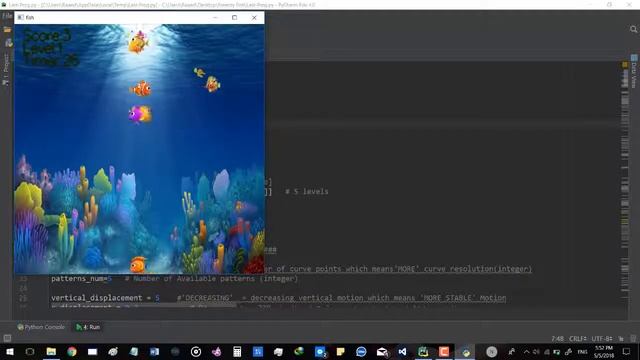 Feeding Frenzy (Python & opengl) game смотреть онлайн