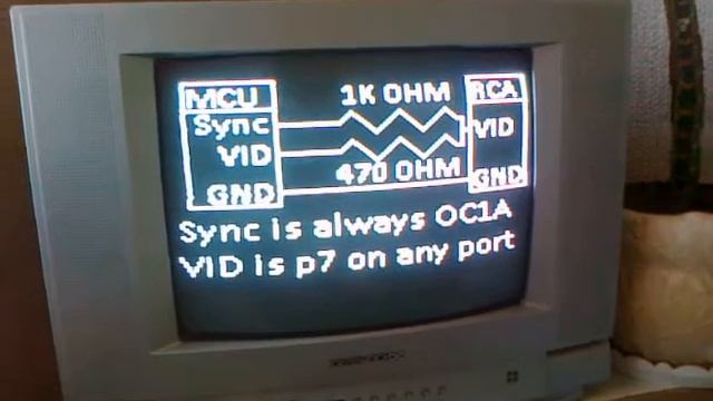 arduino mega 2560 и TVOut смотреть онлайн