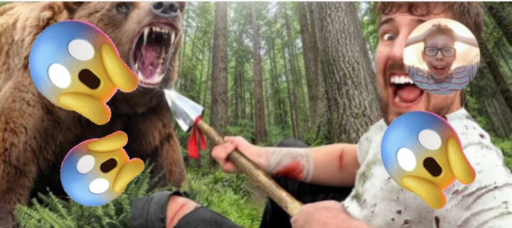 Реакция на мистера биста! $10,000 За Каждый День Пережитый в Глуши! Реакция Димы на MrBeast!