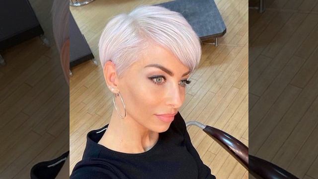 Sliver Short Pixie Haircut Style For Women 2023 / Women Undercut Pixie Haircut Style Top Trending