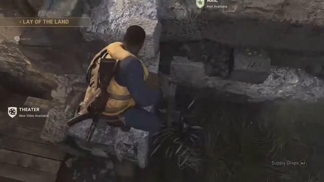 SECRET GRIDIRON BALLS IN HEADQUARTERS COD WW2 HQ EASTER EGG смотреть онлайн