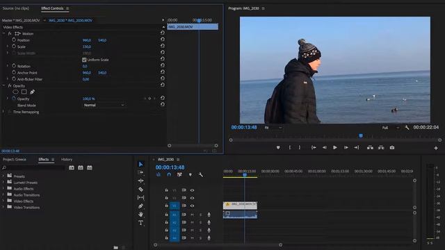 Как увеличить или уменьшить масштаб видео в Adobe Premier Pro? (анимируем видео по масштабу) смотреть онлайн