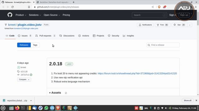 kodi on android TV/PC/LINUX смотреть онлайн