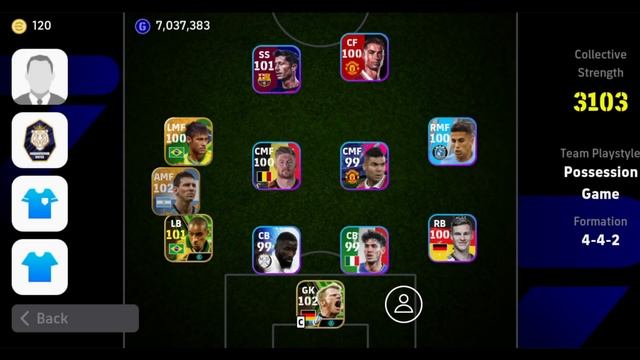 Top 7 Best Possession Game Formations In eFootball 2024 Mobile || Best Formation For Possession Gam смотреть онлайн