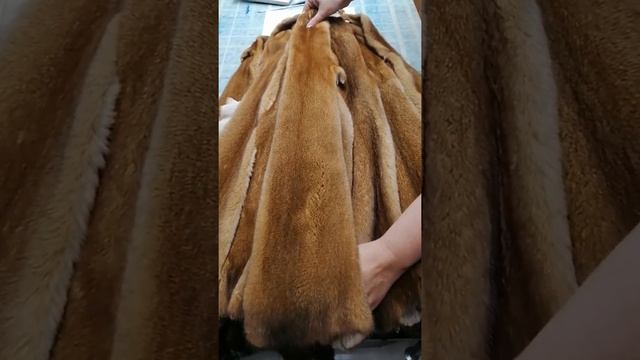 Мех норки цвет "Золото крашеный" смотреть онлайн