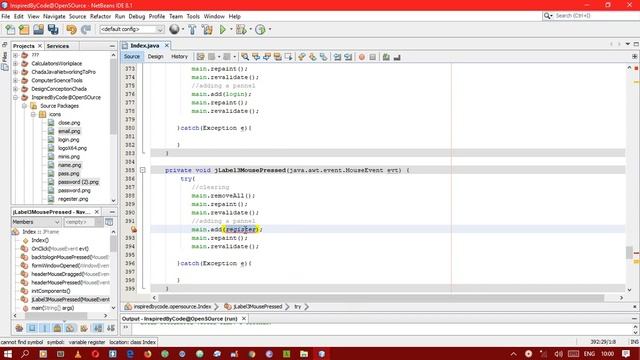 Java Swing Netbeans UI inspiration 04 Login and Regester смотреть онлайн