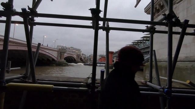 A London Walking Tour. Tate Modern To Gabriel's Wharf. Прогулка по Лондону.