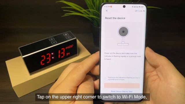 Hidden Clock Camera 2.4G Hz/5 GHz WiFI - Camera Setup