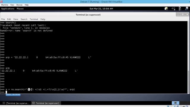The re.match and re.search methods смотреть онлайн