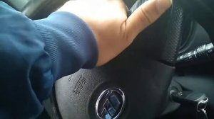 Снятие накладки на рулевом колесе Lifan x60