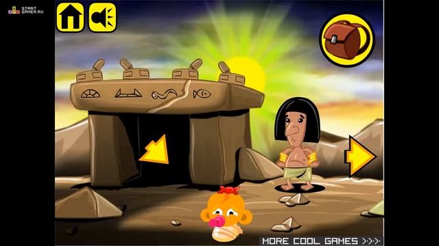 Игра "Счастливая Обезьянка 73" (Monkey GO Happy 73) - прохождение смотреть онлайн