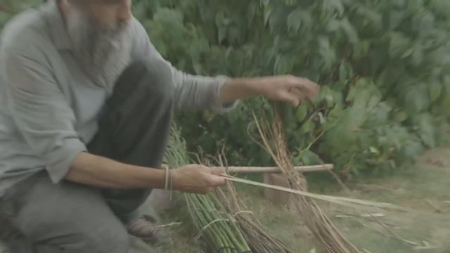 Как сделать ткань из крапивы.