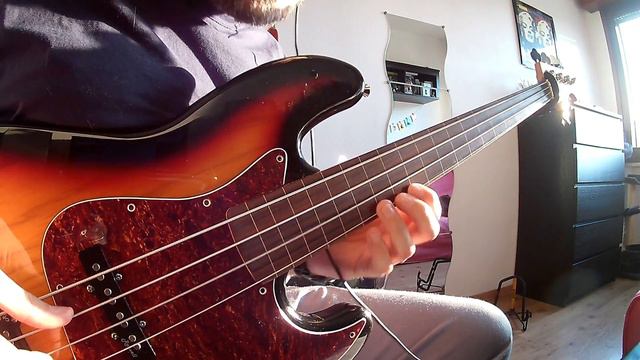 Smooth jazz bass solo fretless Harley Benton JB-40 FL смотреть онлайн